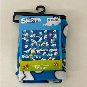 The Smurfs Fleece Throw Blanket